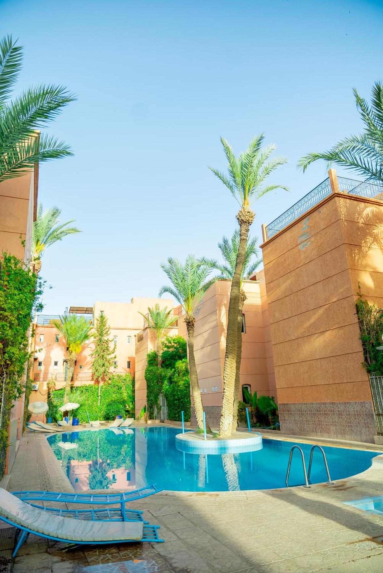 Riad The Moroccans Pool And Terrace Marrákes Kültér fotó