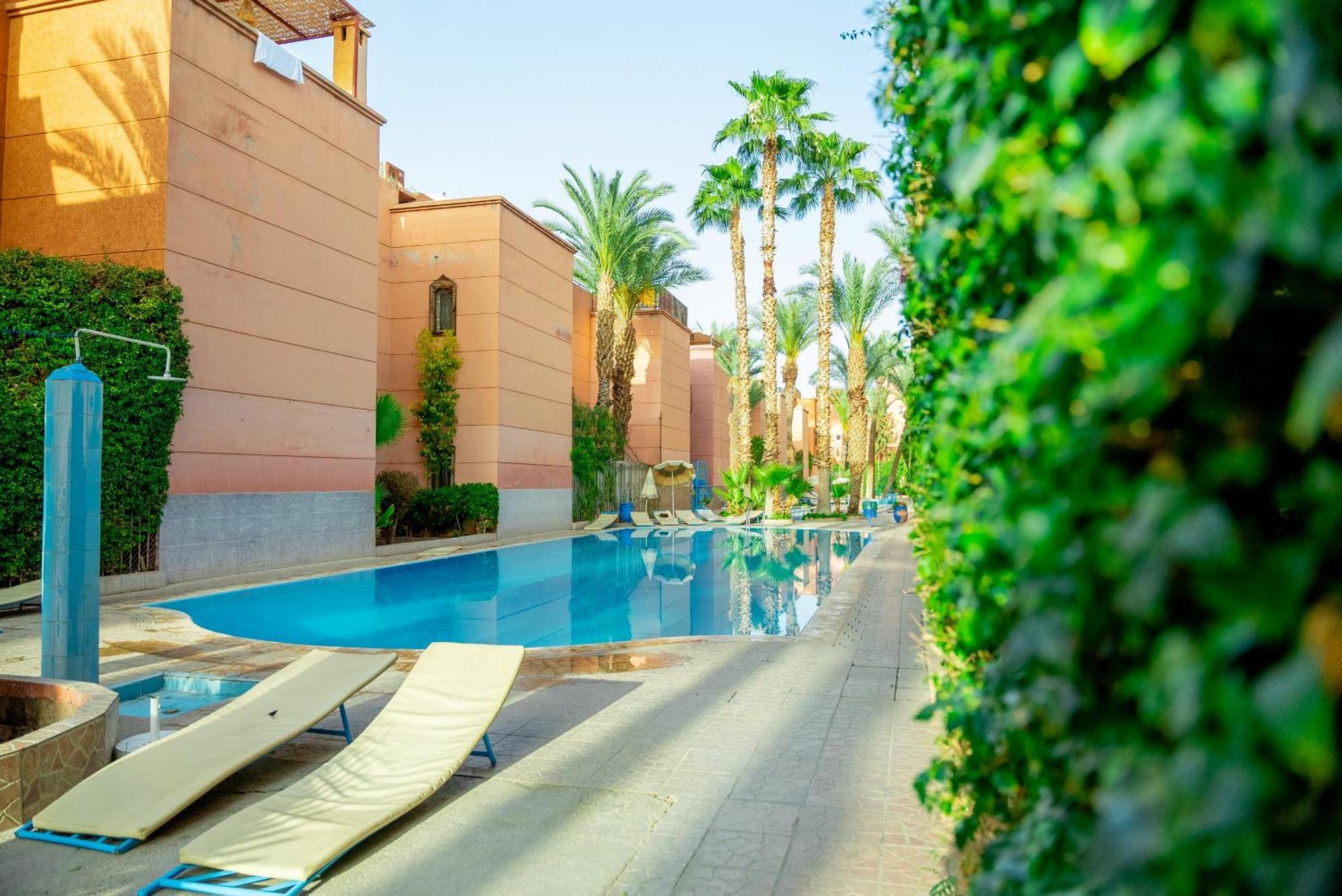 Riad The Moroccans Pool And Terrace Marrákes Kültér fotó