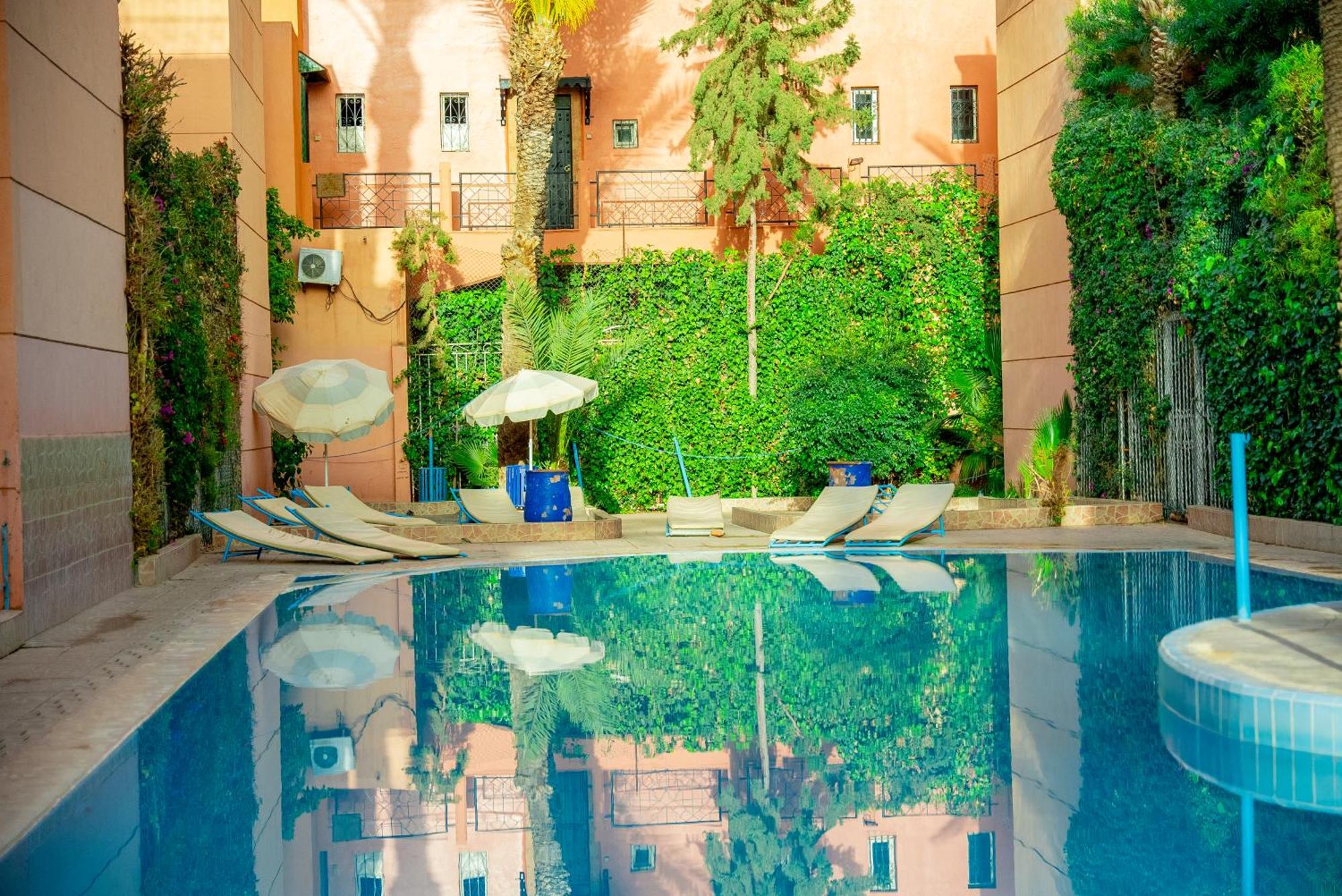 Riad The Moroccans Pool And Terrace Marrákes Kültér fotó